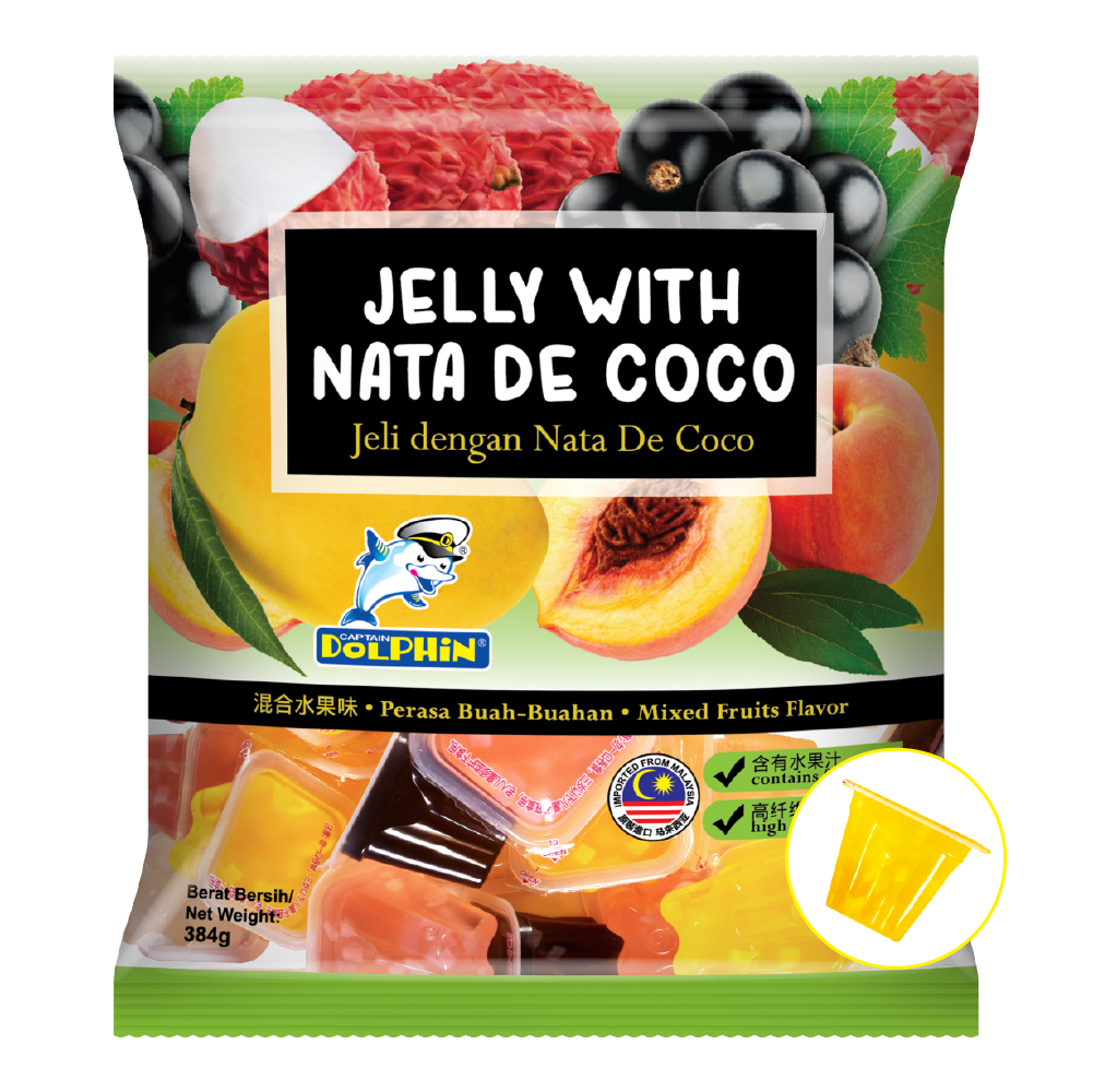 Dolphin Jelly Mixed Fruit 32g x 12pcs