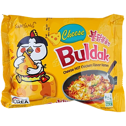 Buldak Cheese Hot Chicken Noodles 140G