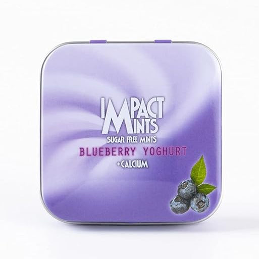 Impact mints blueberry yoghurt