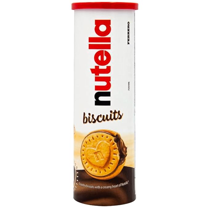 Nutella Tube Biscuits