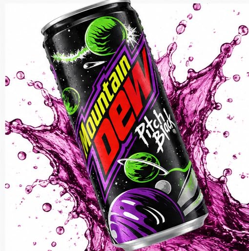 Mountain Dew Pitch Black 330ML