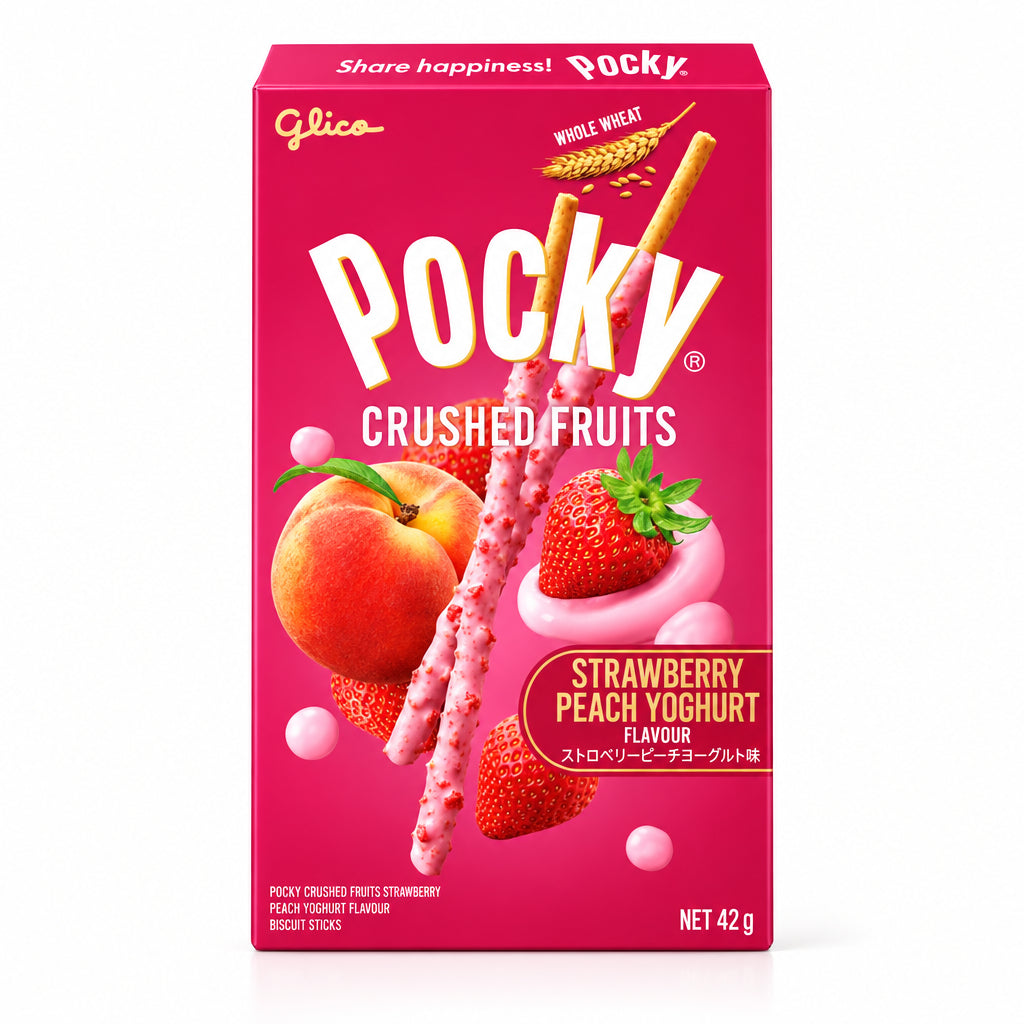 Pocky Crushed Strawberry Peach