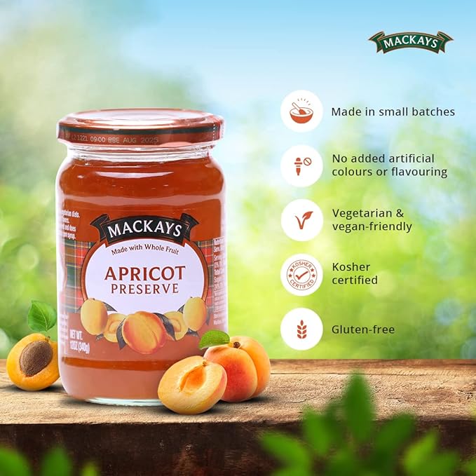 Mackays Apricot 340gm