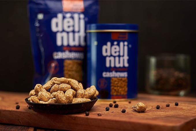 DELINUT PEPPY PEPPER CASHEWS 80G