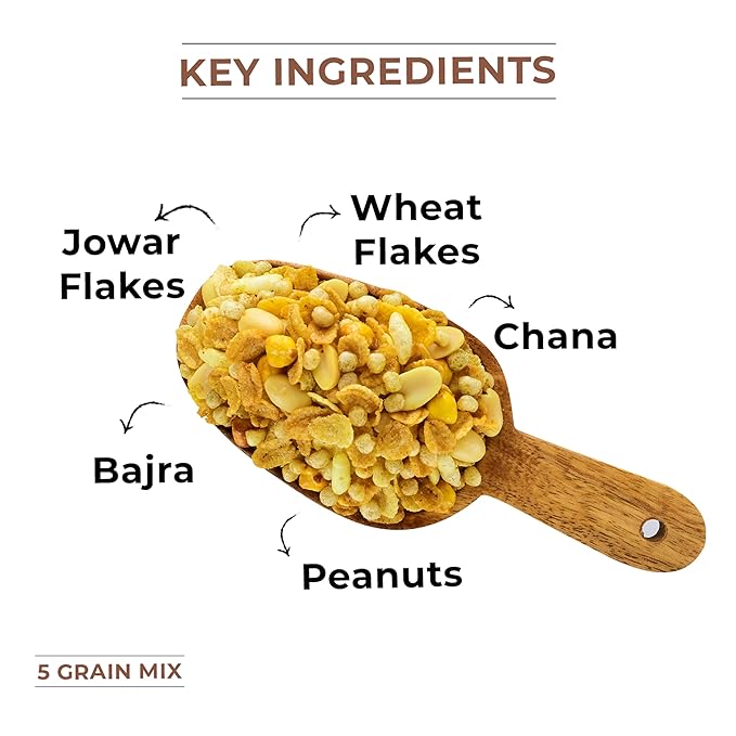 Roasty Tasty 5 Grain Mix Pudina Punch 150G