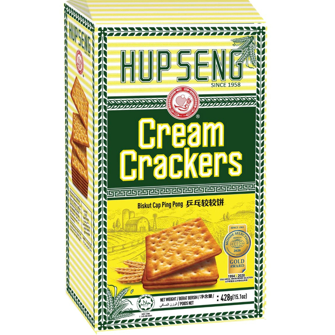 Hupseng Cream Crackers 400G