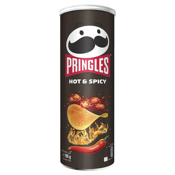 Pringles Hot and Spicy 165gm