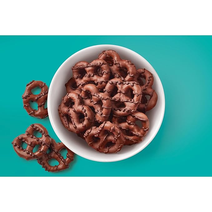 Hersheys Dipped pretzels Milk and Dark chocolate