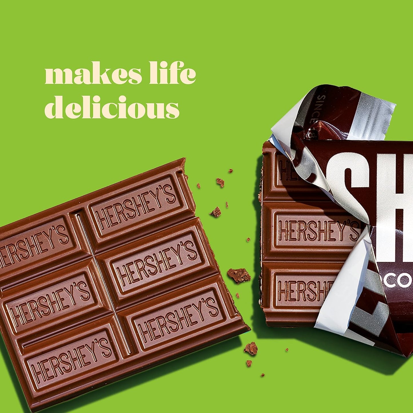 HERSHEYS MILK CHOCOLATE BAR 40G