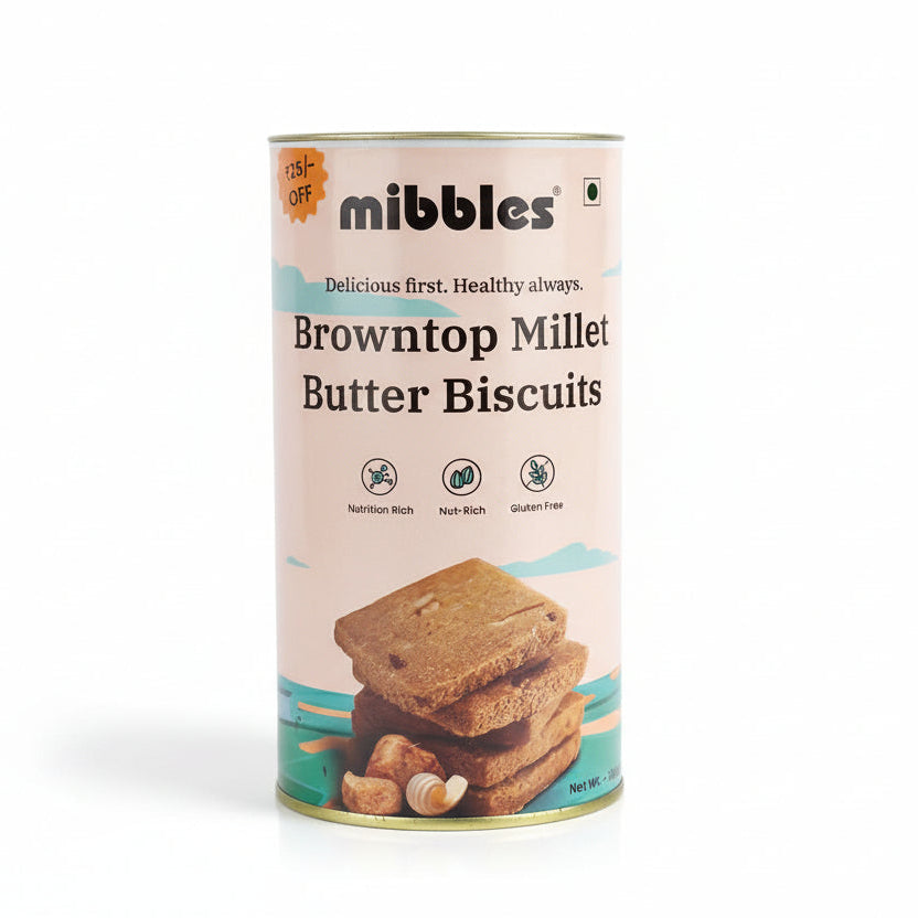 Mibbles Browntop Butter Biscuits