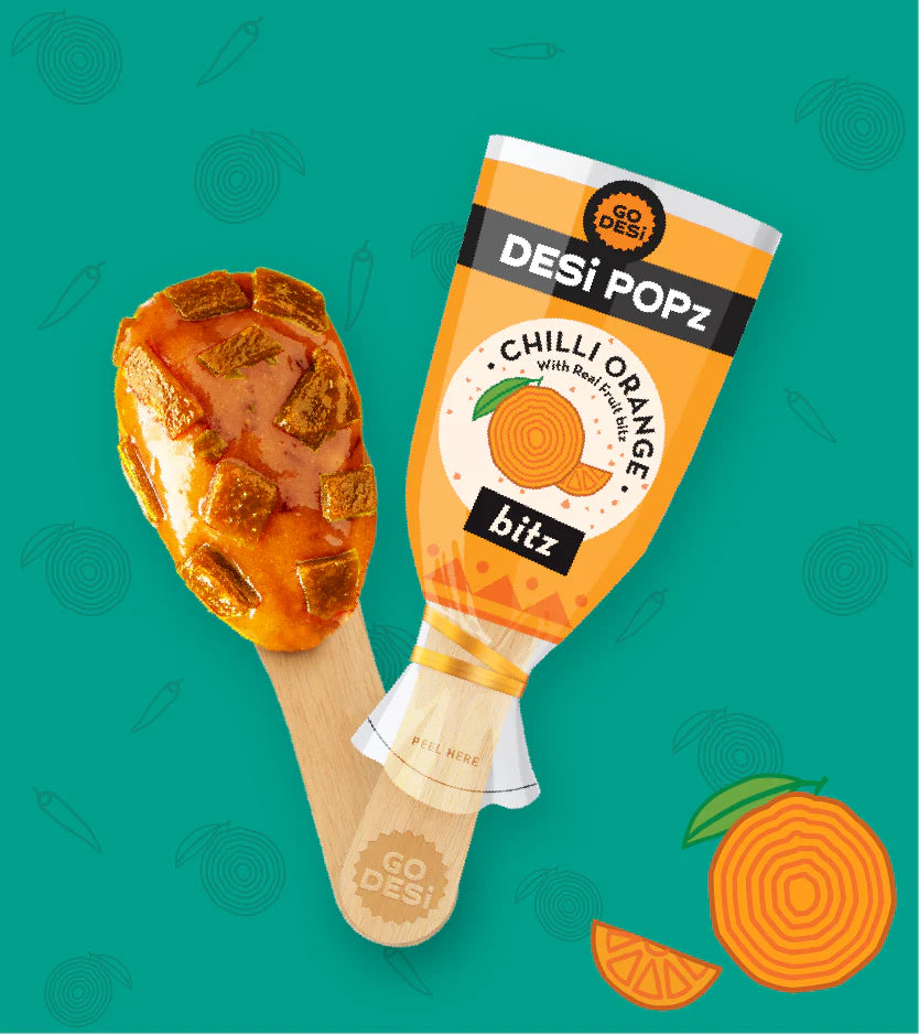 Desi Popz Chilli Orange 250pc