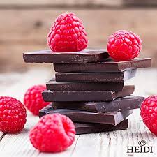 Heidi Dark & Raspberry chocolate 80g