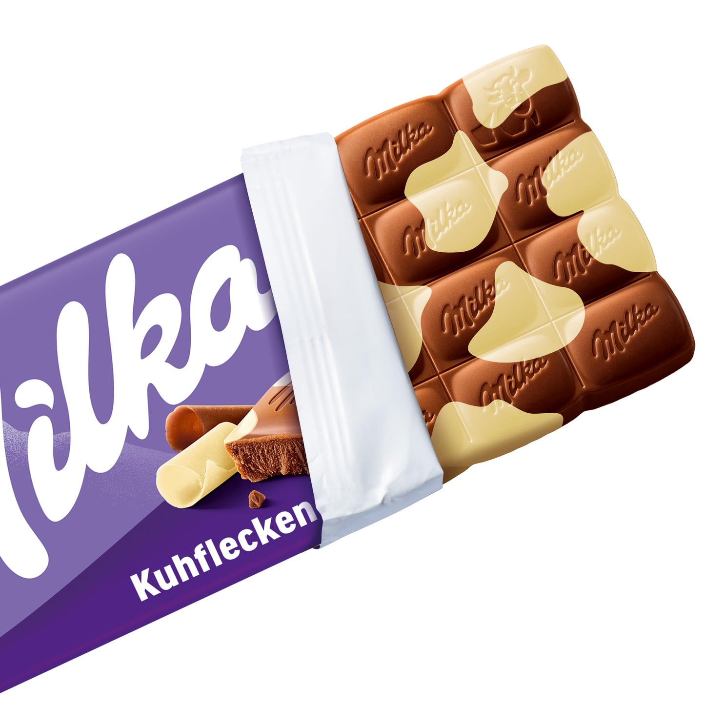 Milka Kuhflcow spots chcoclate bar 90g