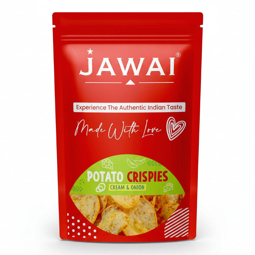 Jawai POTATO CRISPIES CREAM ONION 50G
