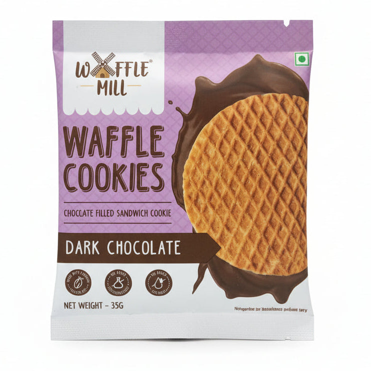 Waffle Mill Dark chocolate Cookie 35G