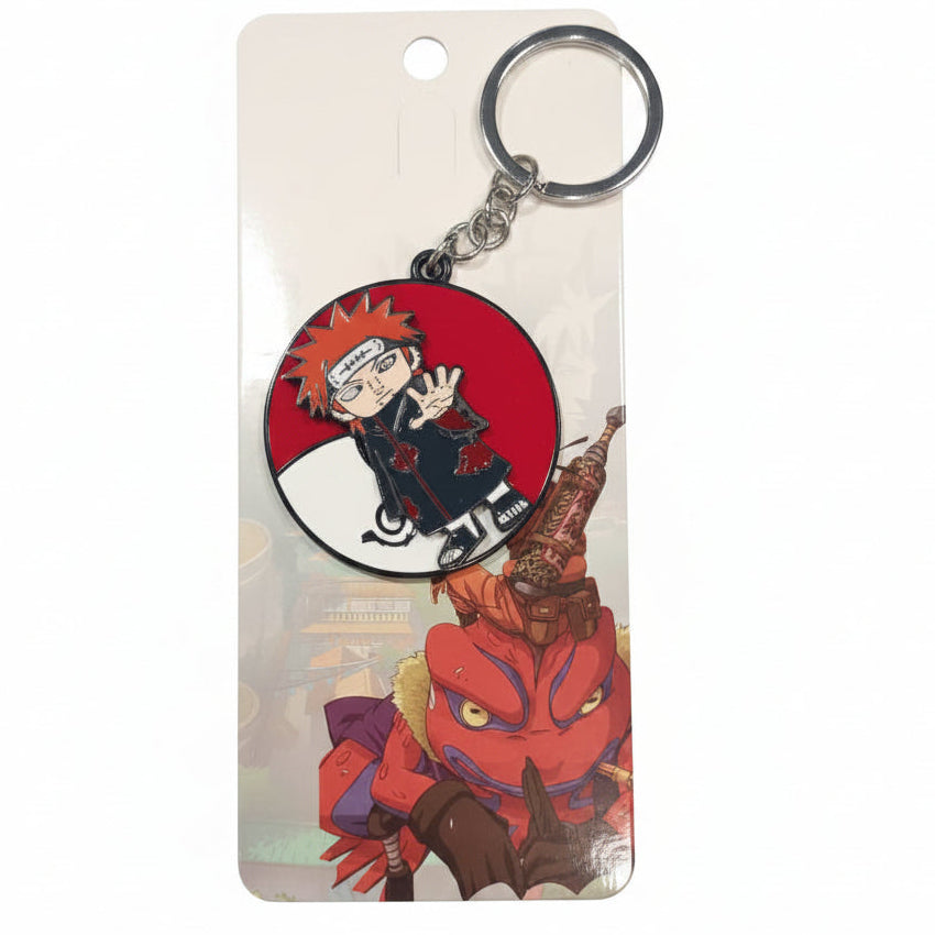 Naruto Metal Rotating Keychain