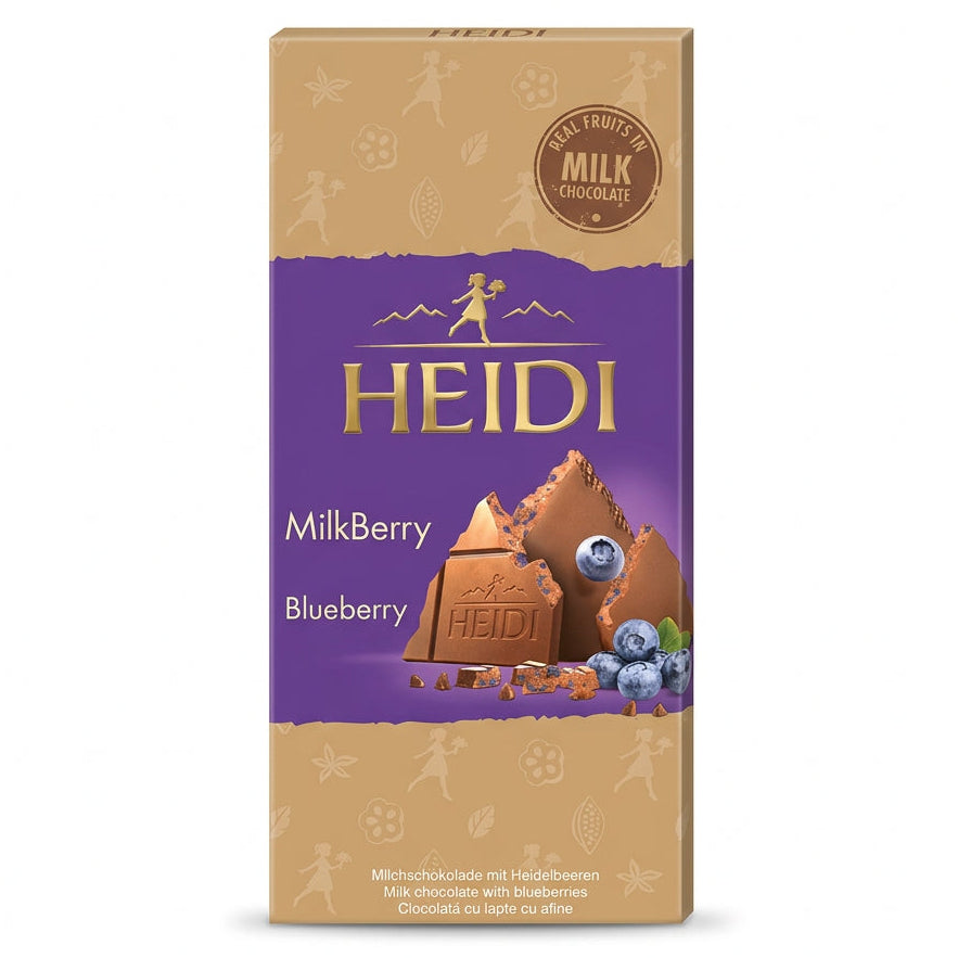 HEIDI MilkBerry BlueBerry 80g