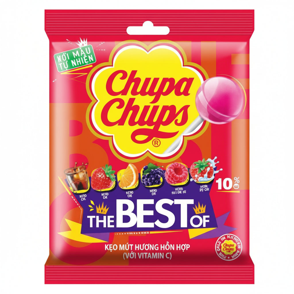 CHUPA CHUPS THE BEST OF LOLIPOP PACKET