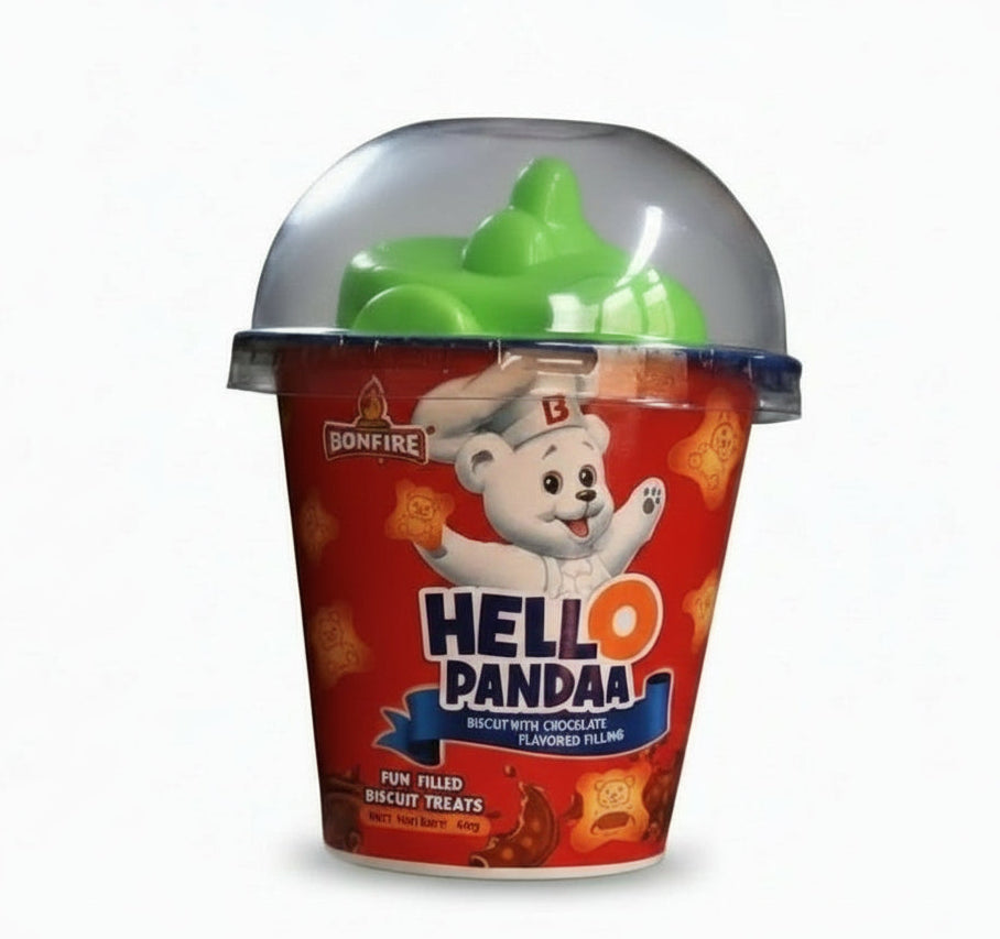 BONFIRE HELLO PANDA TOY CUP CHOCLATE 55G