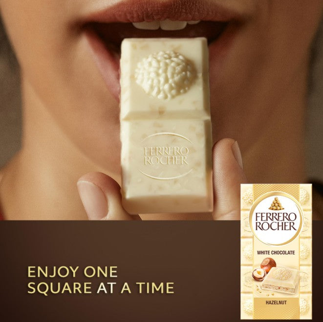 Ferrero White Chocolate Hazelnut 90G