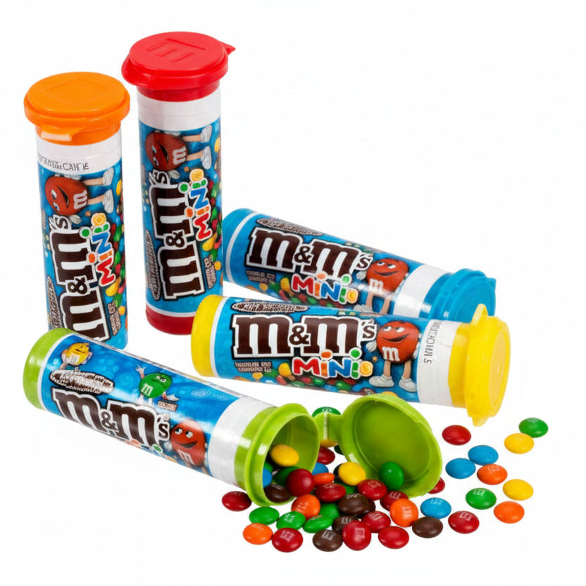 m&m MINIS CHOCOLATE TUBE