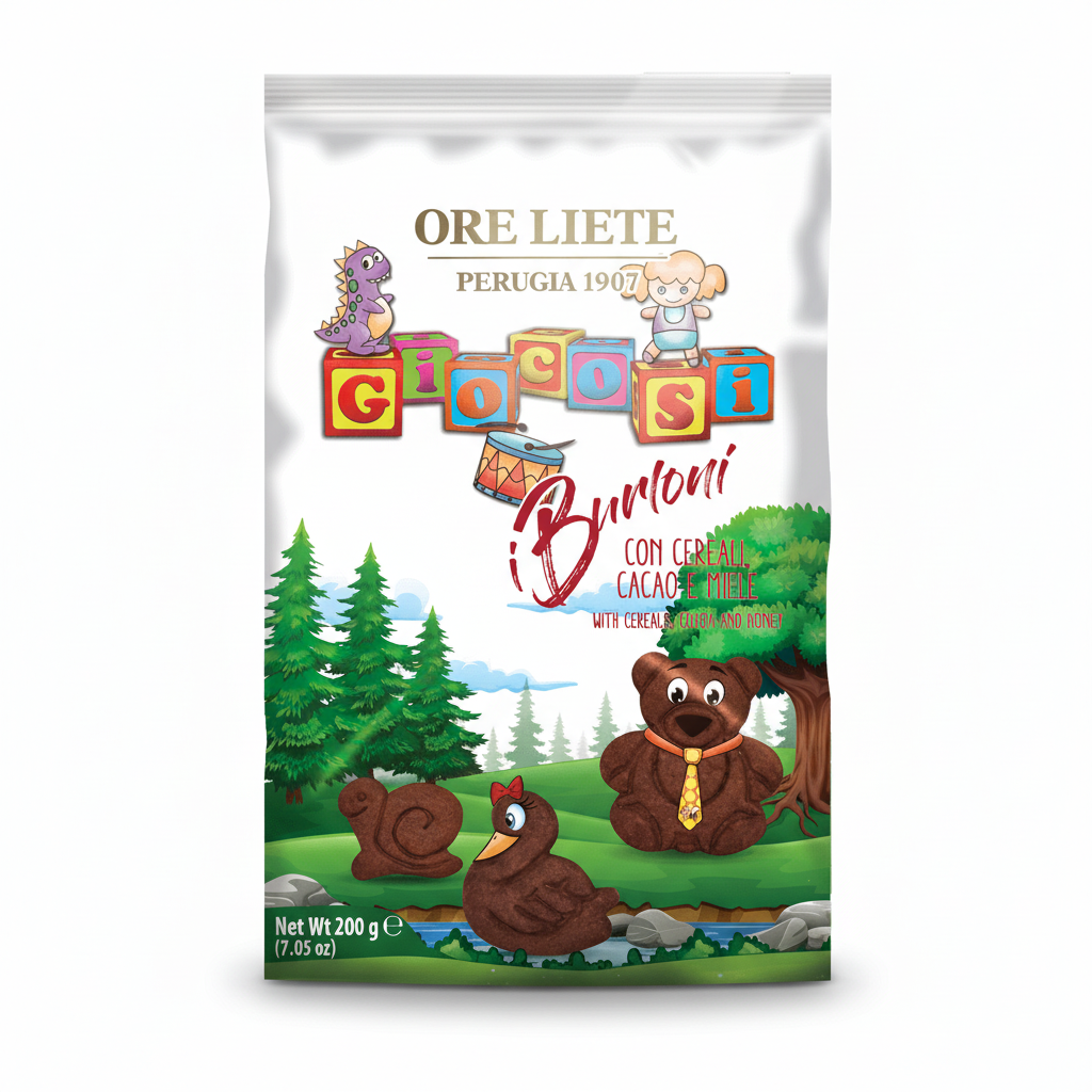 ORE LIETE GIOCOSI BURTONI 200G