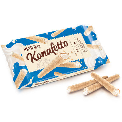 Roshen Konafetto Milk Wafer Rolls