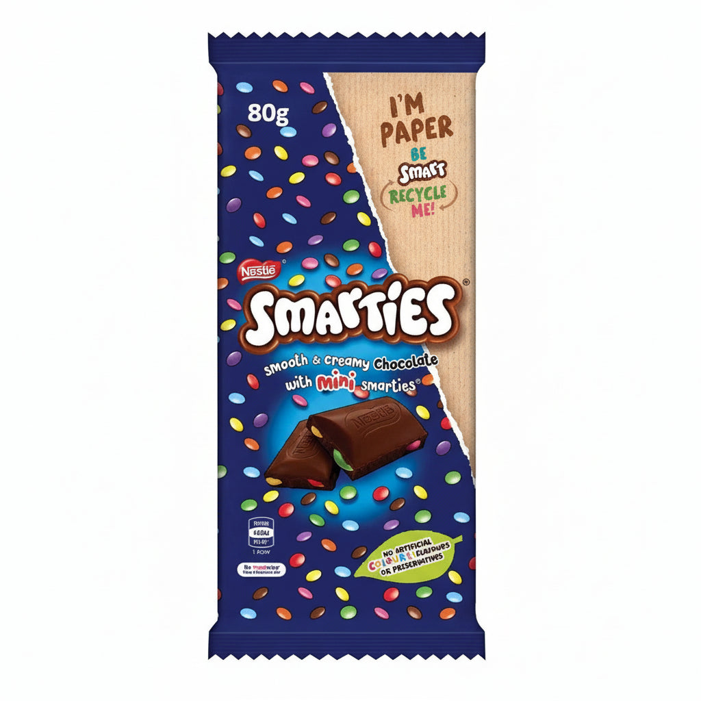 Nestle Smarties Bar 80g