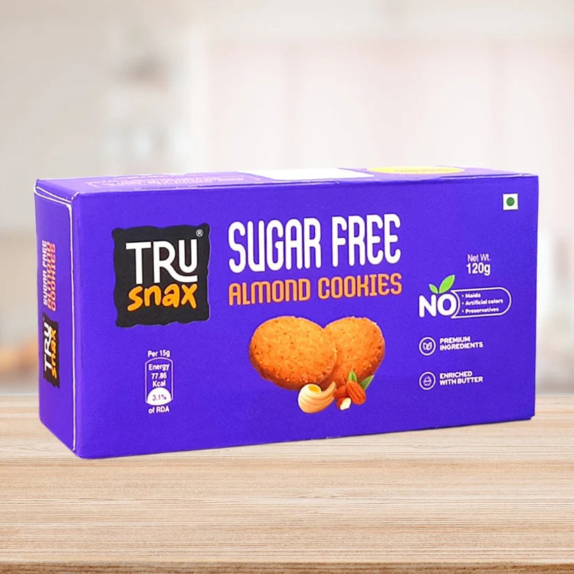 Trusnax Sugarfree almond cookies 120g