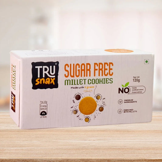 Trusnax Sugar free millet cookies 120g