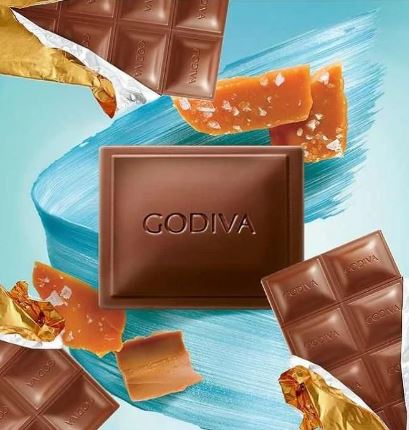 Godiva Caramelised Toffee with Hint of Salt 90G