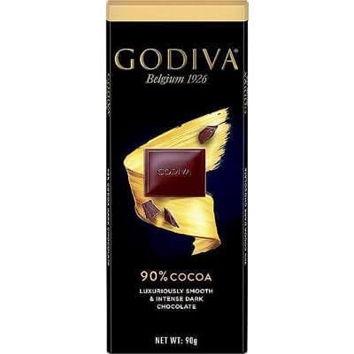 GODIVA 90% COCOA 90GM