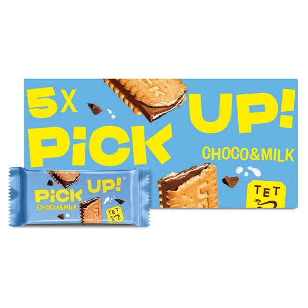 PICK UP 5-PACK CHOCO & MILK 140GM