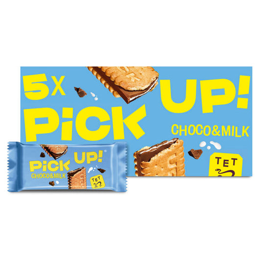 PICK UP 5-PACK CHOCO & MILK 140GM