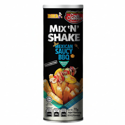 Bika Potato Sticks  Mexican Saucy BBQ flavour