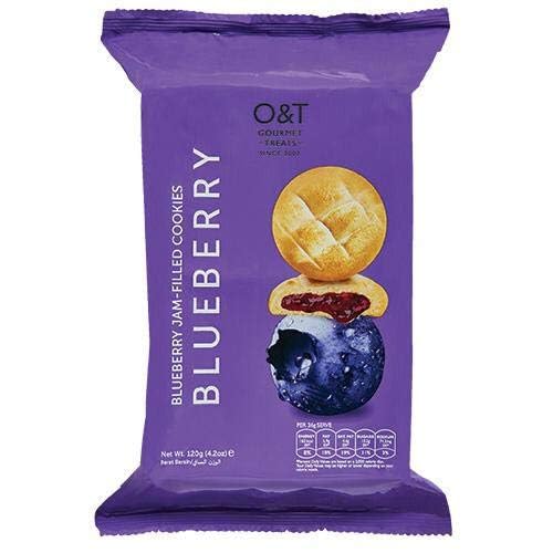 O&T Blueberry Cookies 120G