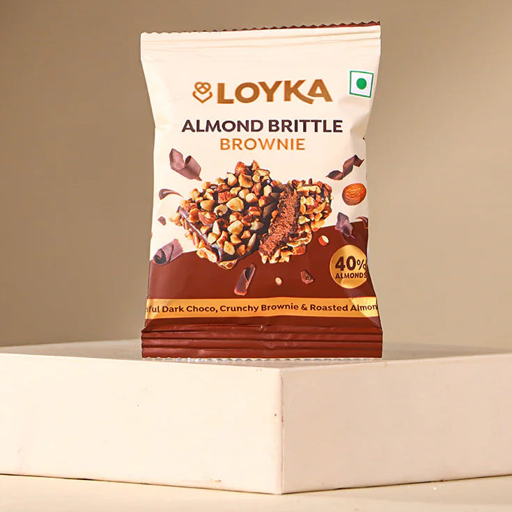Loyka Almond Brownie Brittle