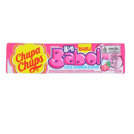 Chupa Chups Big Babol Strawberry