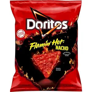 Doritos Flamming hot Nachos