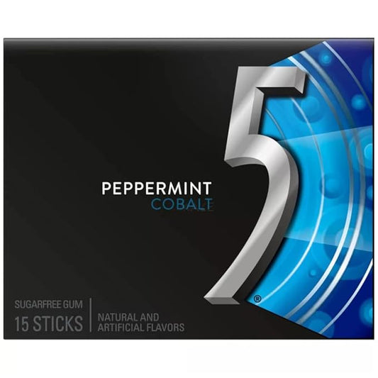 5 GUM PEPPER MINT COBALT