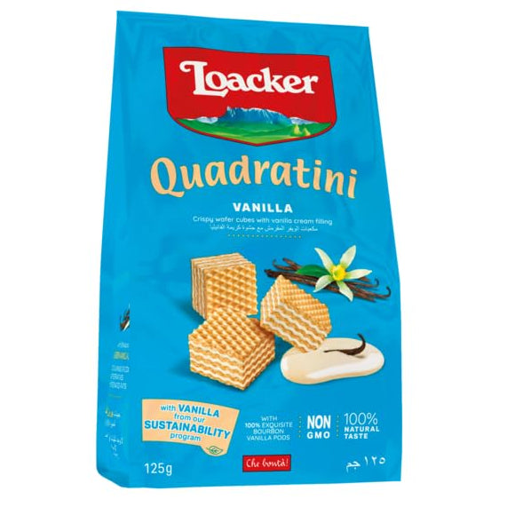 Loacker Quadratini Vanilla 125G