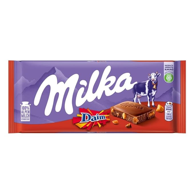 Milka Daim chcocalte bar 100g