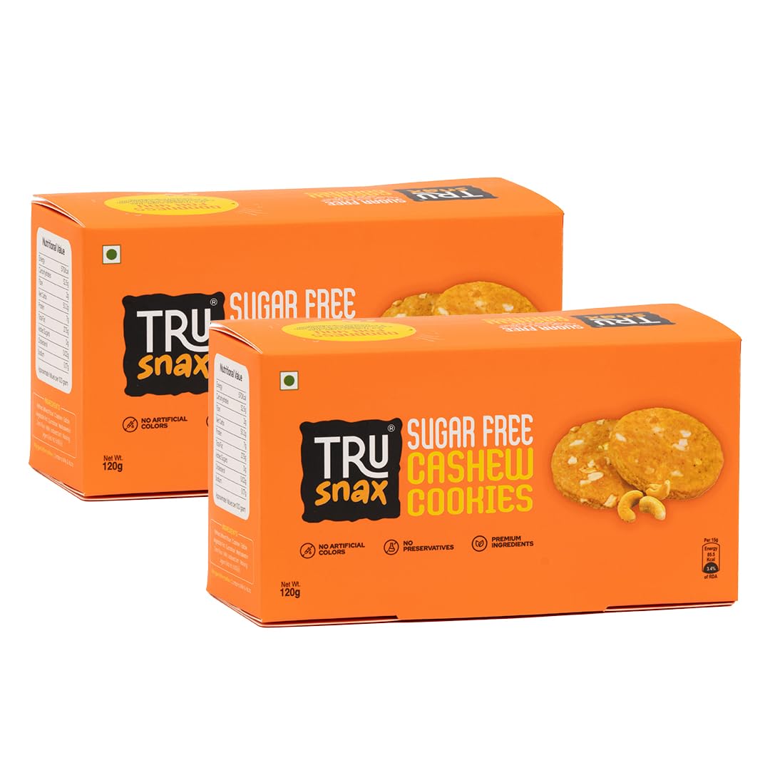 Trusnax Cashew Sugar Free cookies