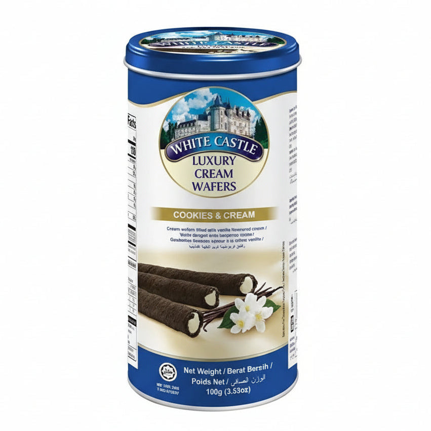 White Castle Cookies & Cream Roll 100g