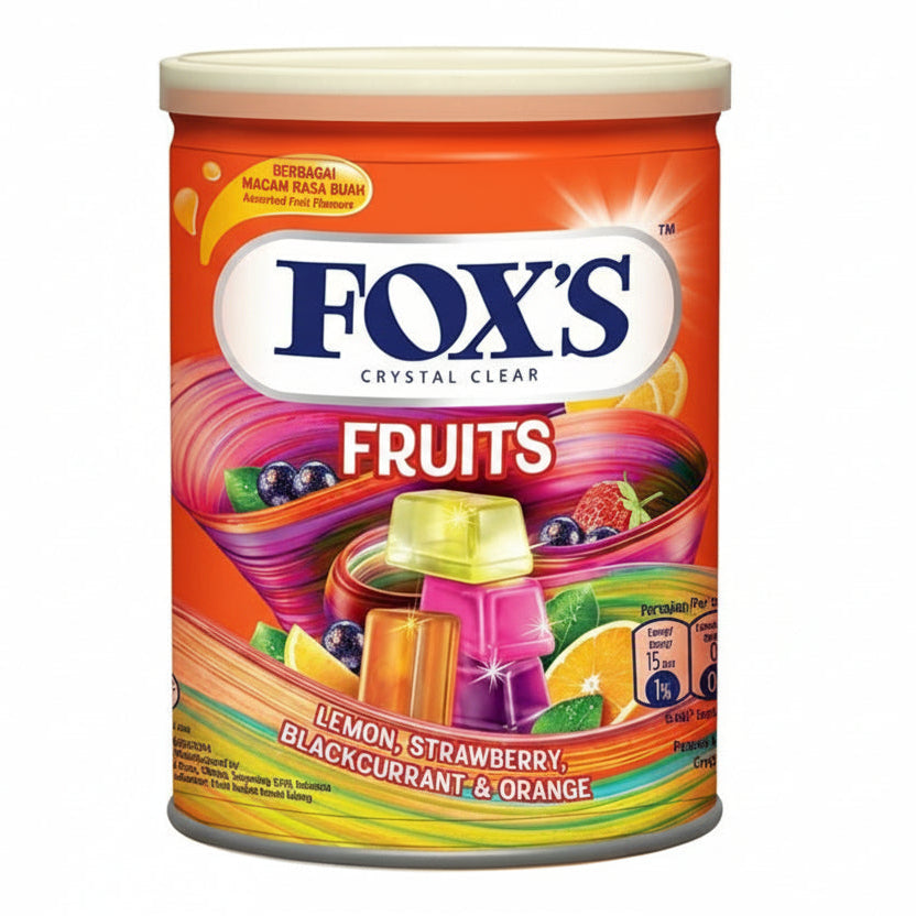 FOX FRUIT CANDY TIN
