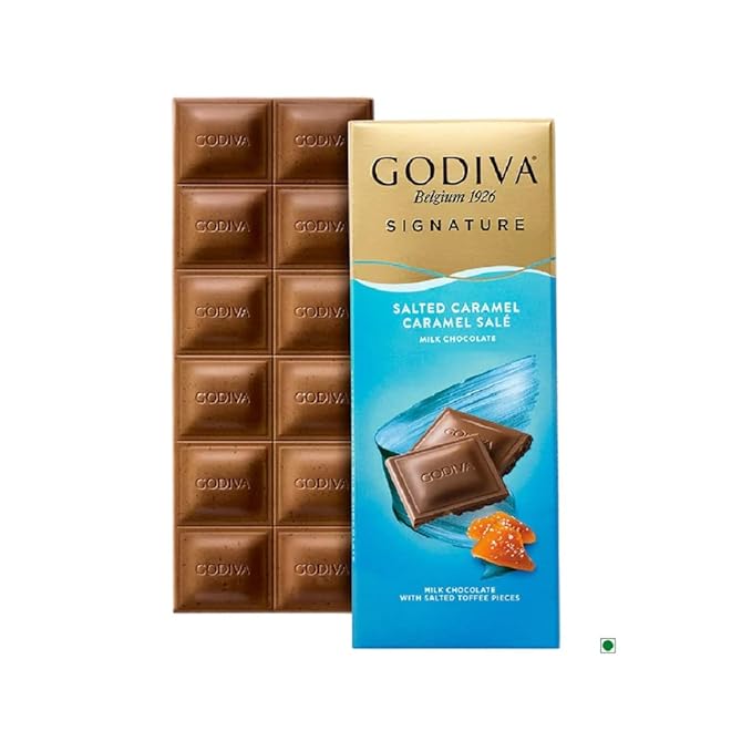 Godiva Caramelised Toffee with Hint of Salt 90G