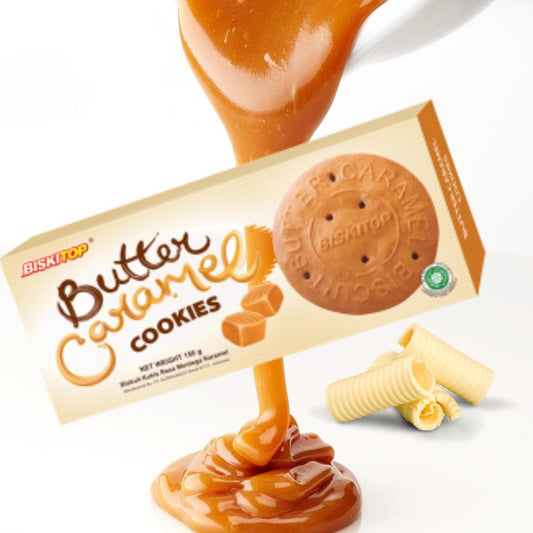 BISKITOP BUTTER CARAMEL BISCUITS 55G