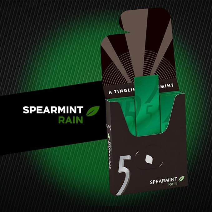 5 GUM SPEARMINT RAIN