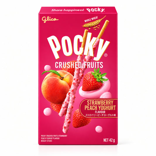 Pocky Crushed Strawberry Peach