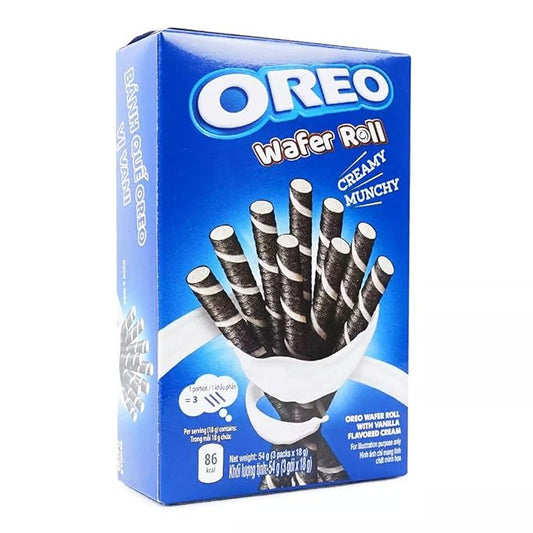 OREO WAFER ROLLS VANILLA 54G